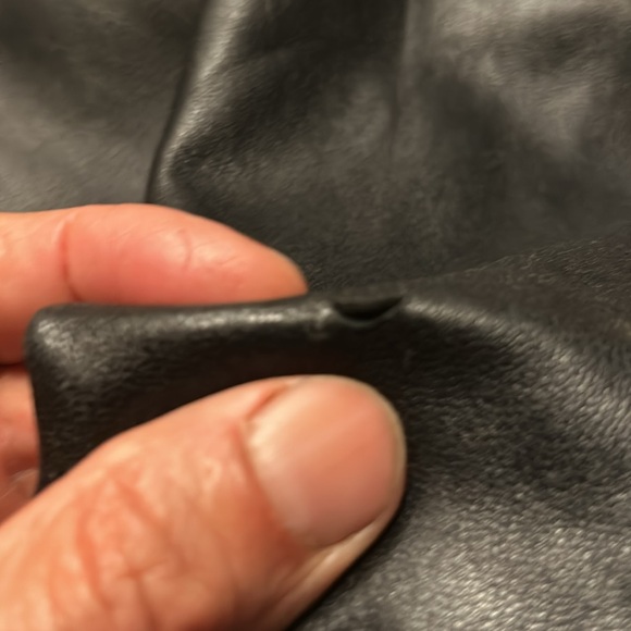 “As Is” Bebe softest leather blazer - Picture 17 of 17